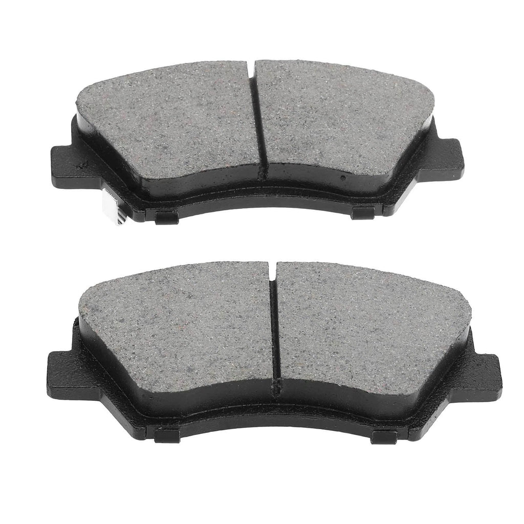 Front Disc Brake Rotors and Ceramic Pads for Hyundai Elantra (2011–2016)