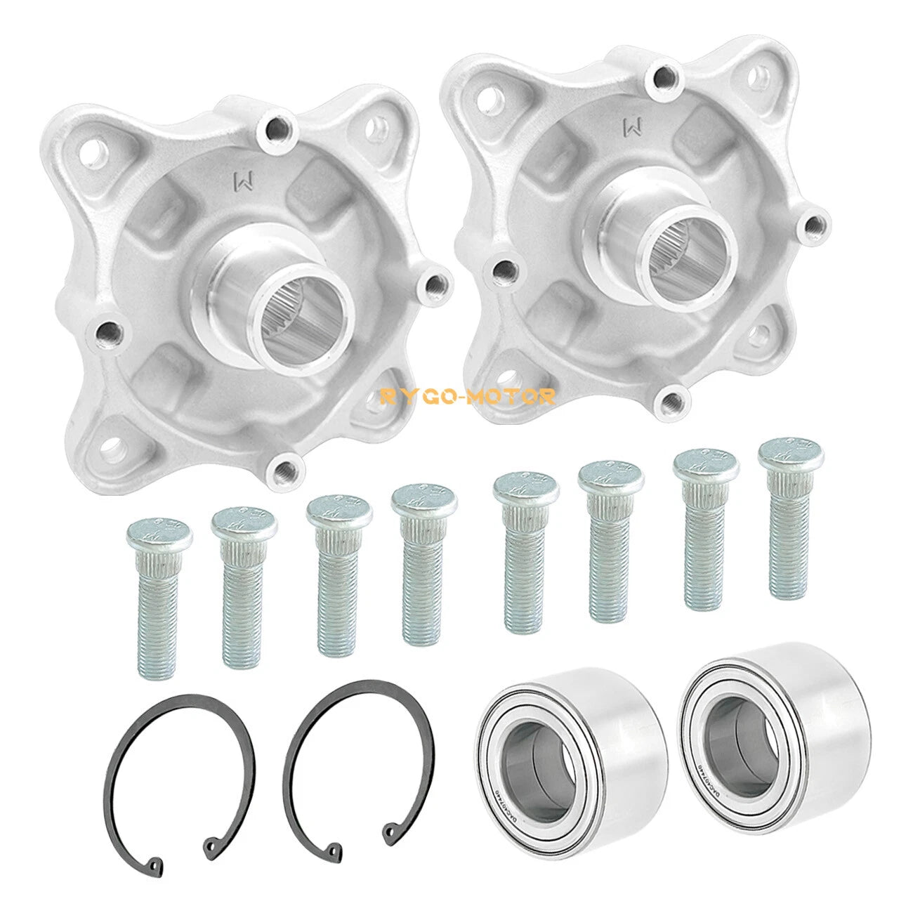 Rear Wheel Hubs, Studs & Bearings for Polaris RZR 800 570 RZR S 800 (2010–2014)