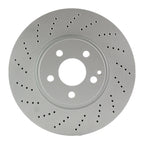 Hella 322mm Drilled Disc Brake Rotor for Mercedes C207 R172 W204 W212