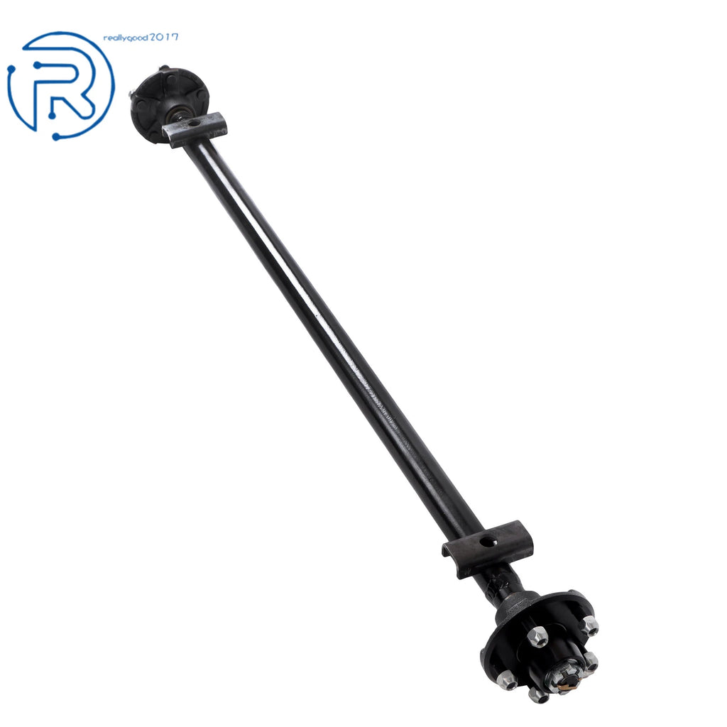 52" Trailer Axle for Boat RV with 5x4.5 Idler Hubs (2000 lbs)