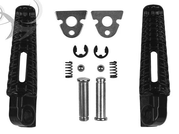 Rear Footrest Foot Pegs for Suzuki GSXR600 GSXR750 (2006–2025) GSXR1000 B-King (2008–2013)