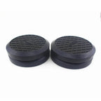 4 x 125mm Heavy Duty Rubber Arm Pads for Auto Truck Hoist