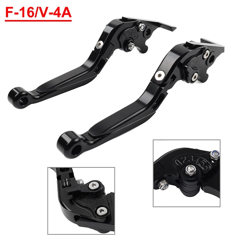 CNC Extendable Brake Clutch Levers for Yamaha FZ07 FZ09 MT07 MT09 XSR900 (2014–2023)