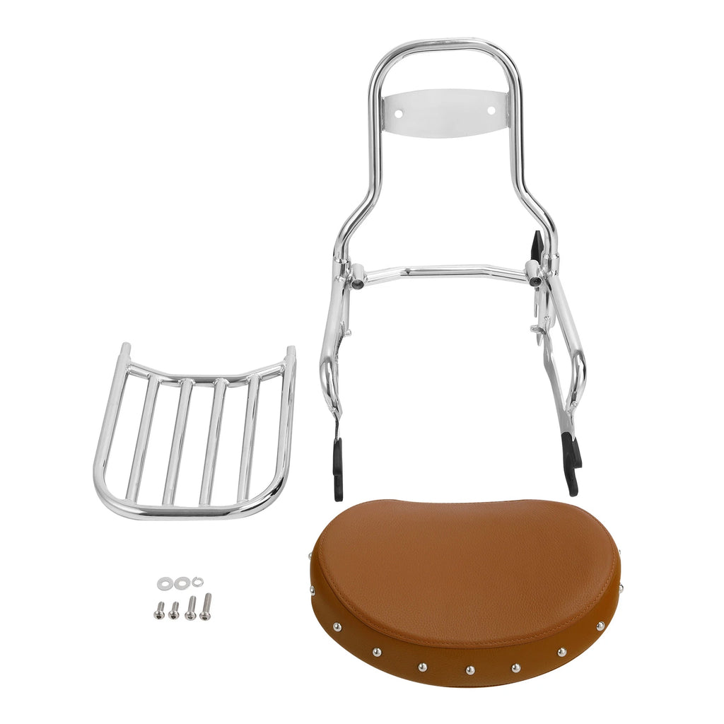 Sissy Bar Luggage Rack & Spools Kit for Indian Challenger (2021–2025)