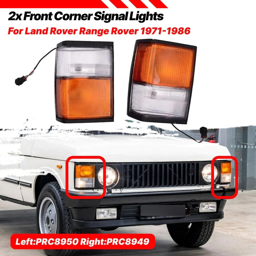 Front Corner Signal Lamp for Land Rover Range Rover (1971–1986)