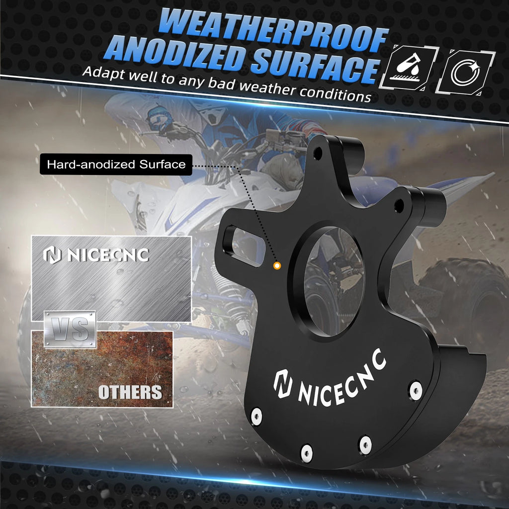 Rear Brake Disc Rotor Cover Guard for Yamaha Raptor 700/700R (2006–2012)