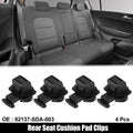 Set of 4 Rear Seat Cushion Pad Clips for Honda Accord (2003–2012)