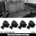 Set of 4 Rear Seat Cushion Pad Clips for Honda Accord (2003–2012)