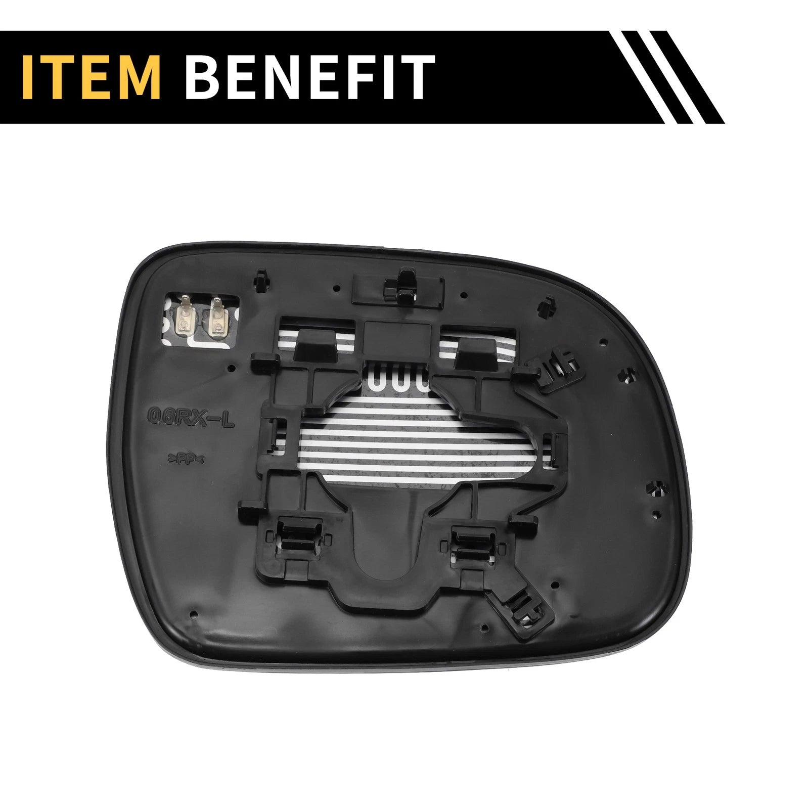 Heated Left Side Mirror Glass for Toyota Tacoma (2005–2011) No. 8790904190