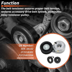 Drive Belt Tensioner Kit for Ford Aerostar (1996–1997) 90K-38102