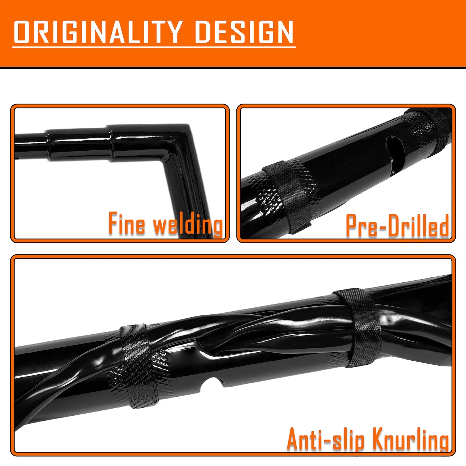 HTTMT 16" Wired Handlebar 1.5" 32mm for Harley Road Glide (2008–2013)