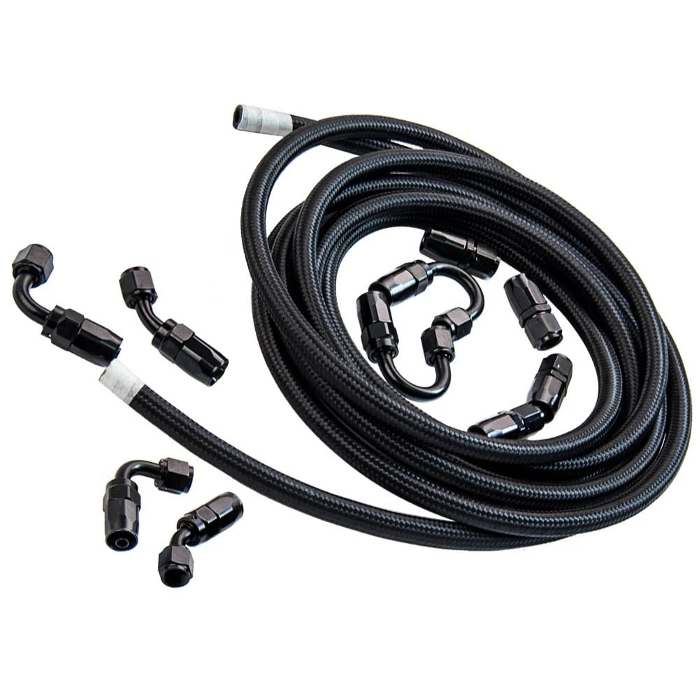 6AN 16FT Fuel Line Hose Kit for Universal Applications