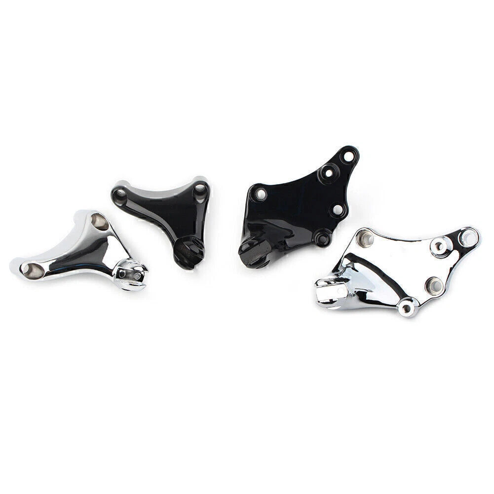 2X Rear Footrest Peg Mount Bracket for Harley Sportster XL1200C (2014–2021)