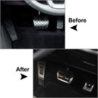 Stainless Steel Foot Pedal Covers for Audi A4 S4 A5 (2009-2016)
