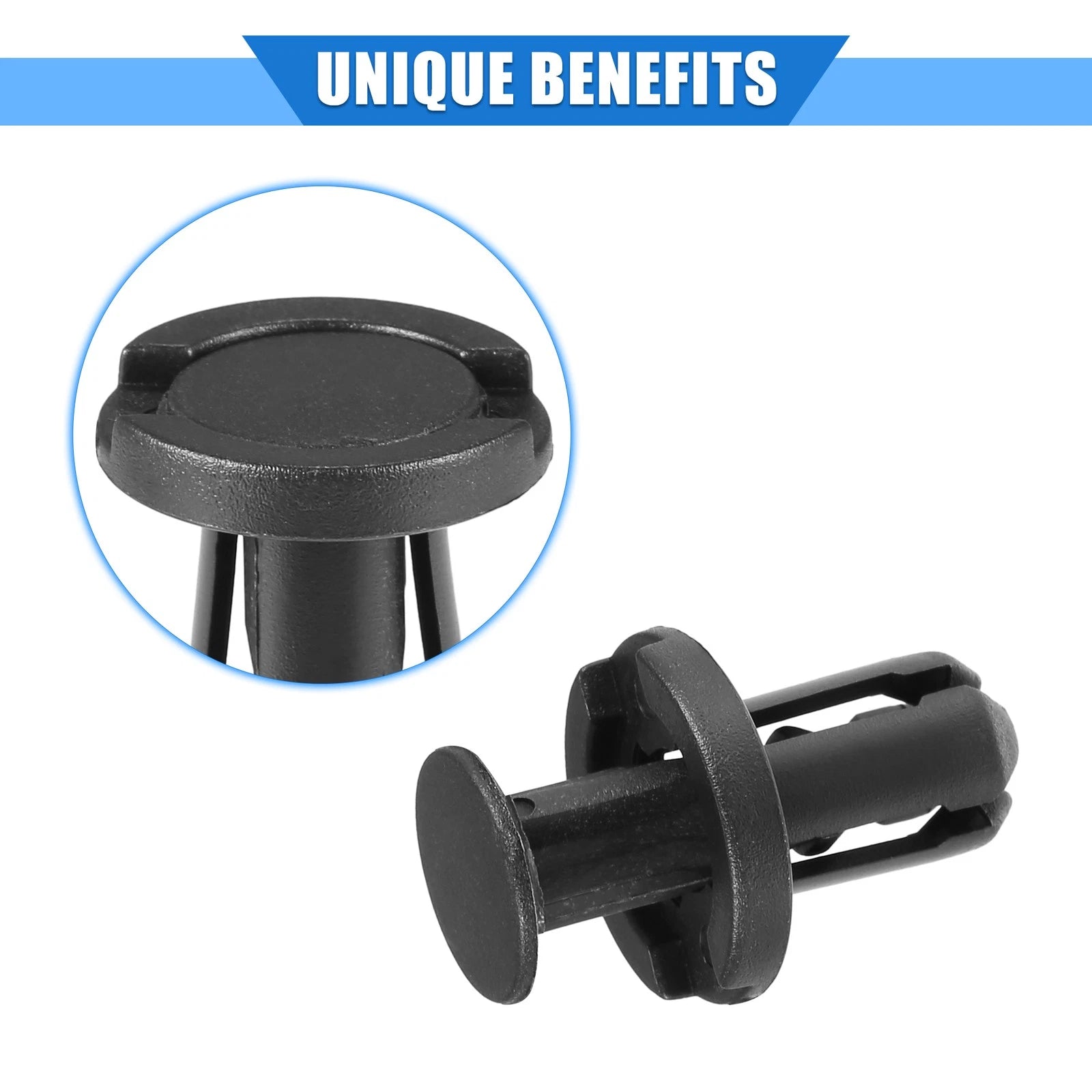 50 Pcs Push Pin Rivet Fastener Clips for Subaru Ascent (2019–2021)