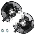 Pair Front Steering Knuckle & Wheel Hub Bearing for Honda Civic