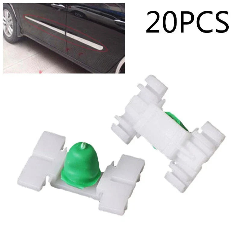 20pcs Car Door Fender Molding Trim Clips for E36 E46 323 325 328 330