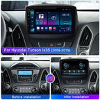 9'' In-Dash GPS Car Stereo for Hyundai IX35 (2010–2015)