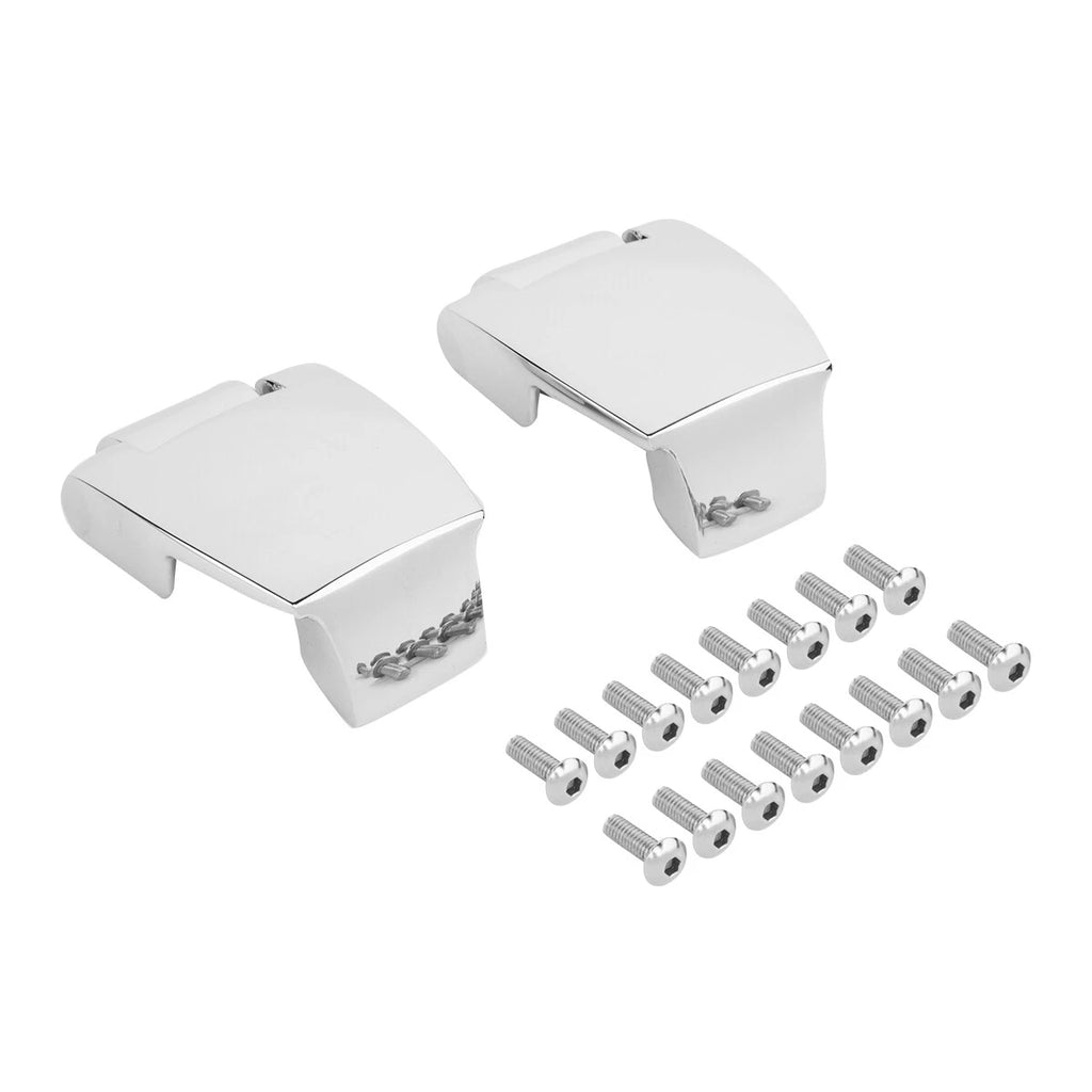 Chrome Trunk Luggage Hinges for Harley Touring Road Electra Glide (1988–2013)