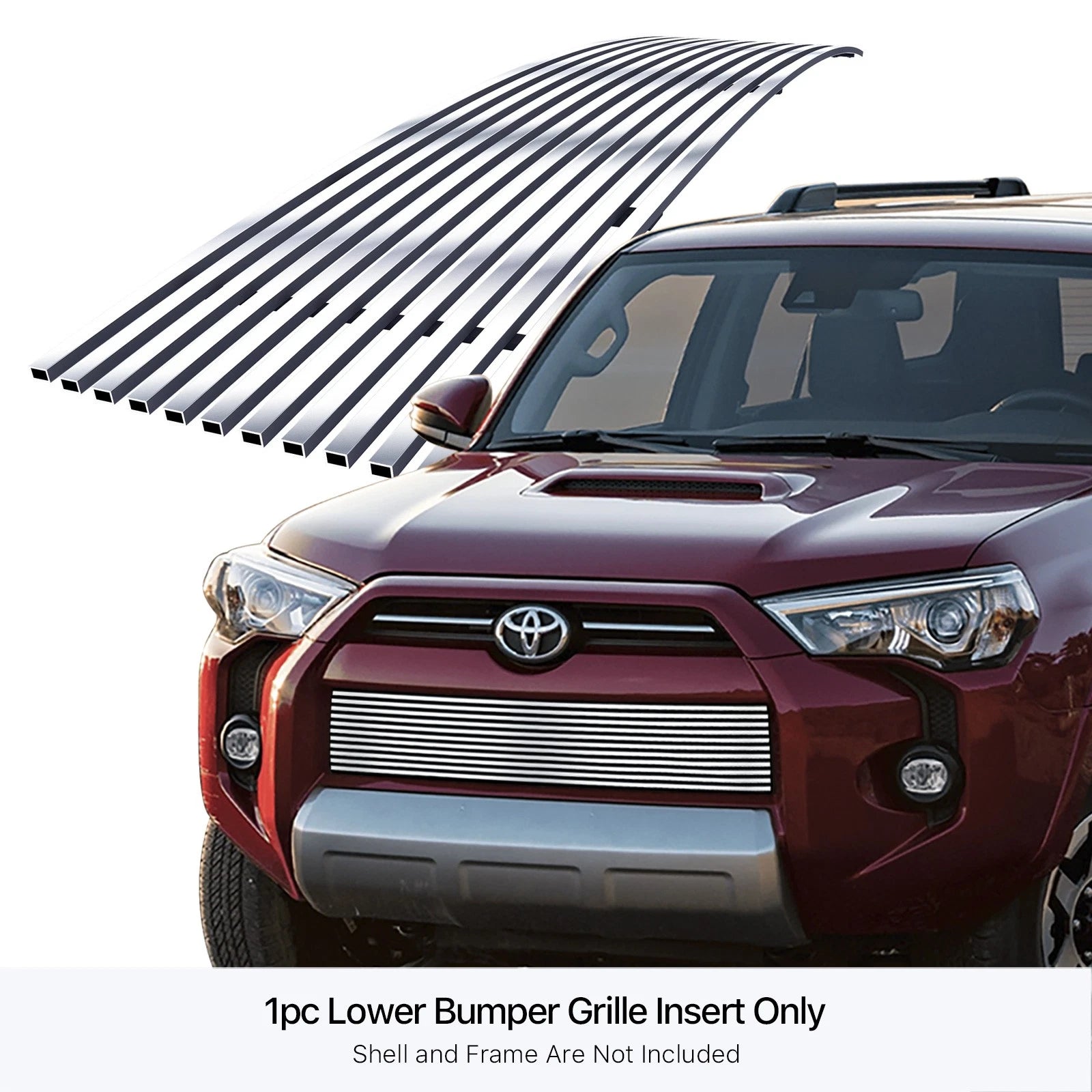 Stainless Chrome Billet Grille Insert for Toyota 4Runner (2014-2024)