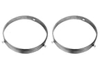 Headlight Retaining Rings Kit with Screws for 1941-1972 Chevy Truck