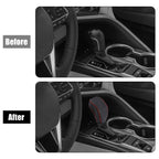 Faux Leather Gear Shift Knob Cover for Toyota Highlander 