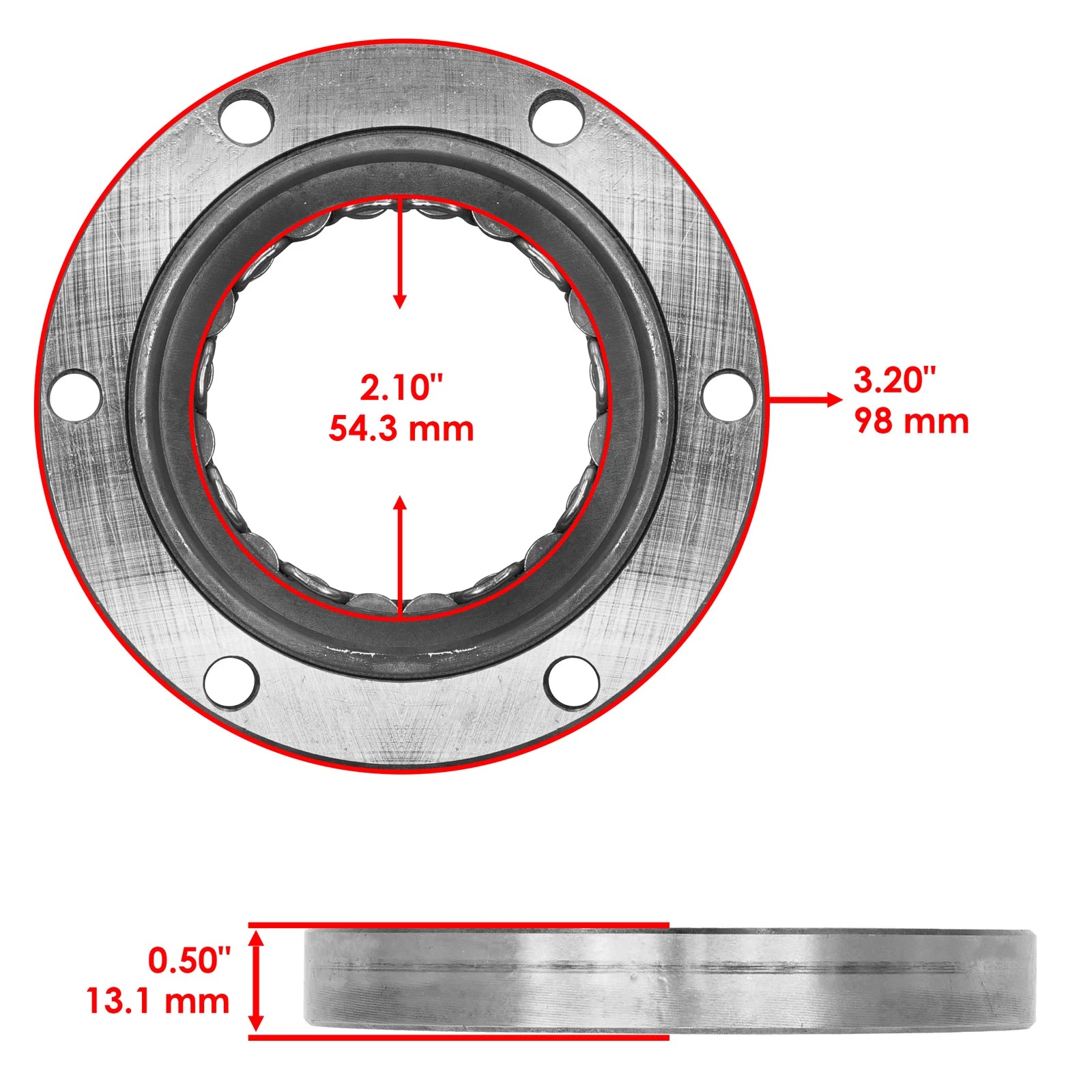 Starter Clutch Bearing Sprag for Yamaha VX1100 Waverunner (2005–2015)