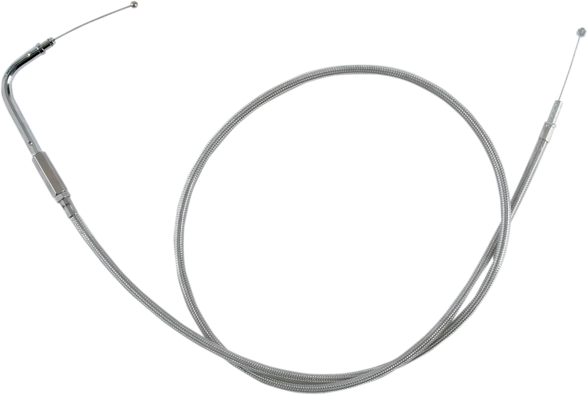 Stainless Braided Idle Cable for (42-1/2", 5342200B)