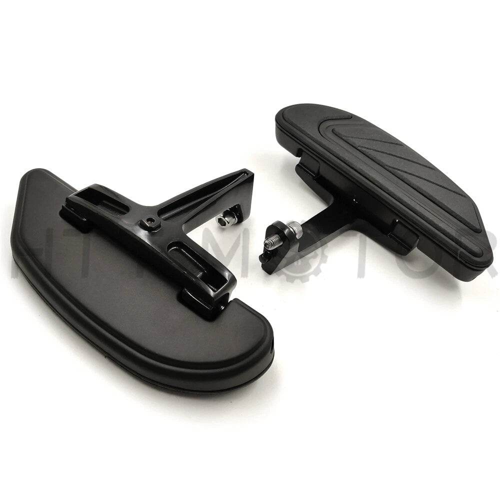 Airflow Black Passenger Floorboard Mount Bracket Kit for Harley Touring FLHR (1993–Present)
