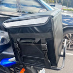 62L Insulated Food Delivery Bag for Pizza Takeaway Storage + Rear Rack