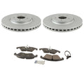 SHW Performance Brake Kit with Rotors & Textar Pads for Audi A4 A5 S4 S5 (2009–2021)