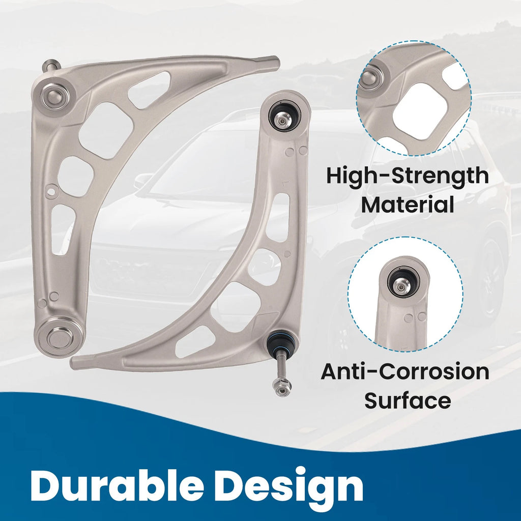 Front Lower Control Arms, Ball Joint, Sway Bar, Tie Rod for BMW E46 (1998–2006)