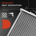 Radiator with Oil Cooler for Mitsubishi Diamante (1997–2004)