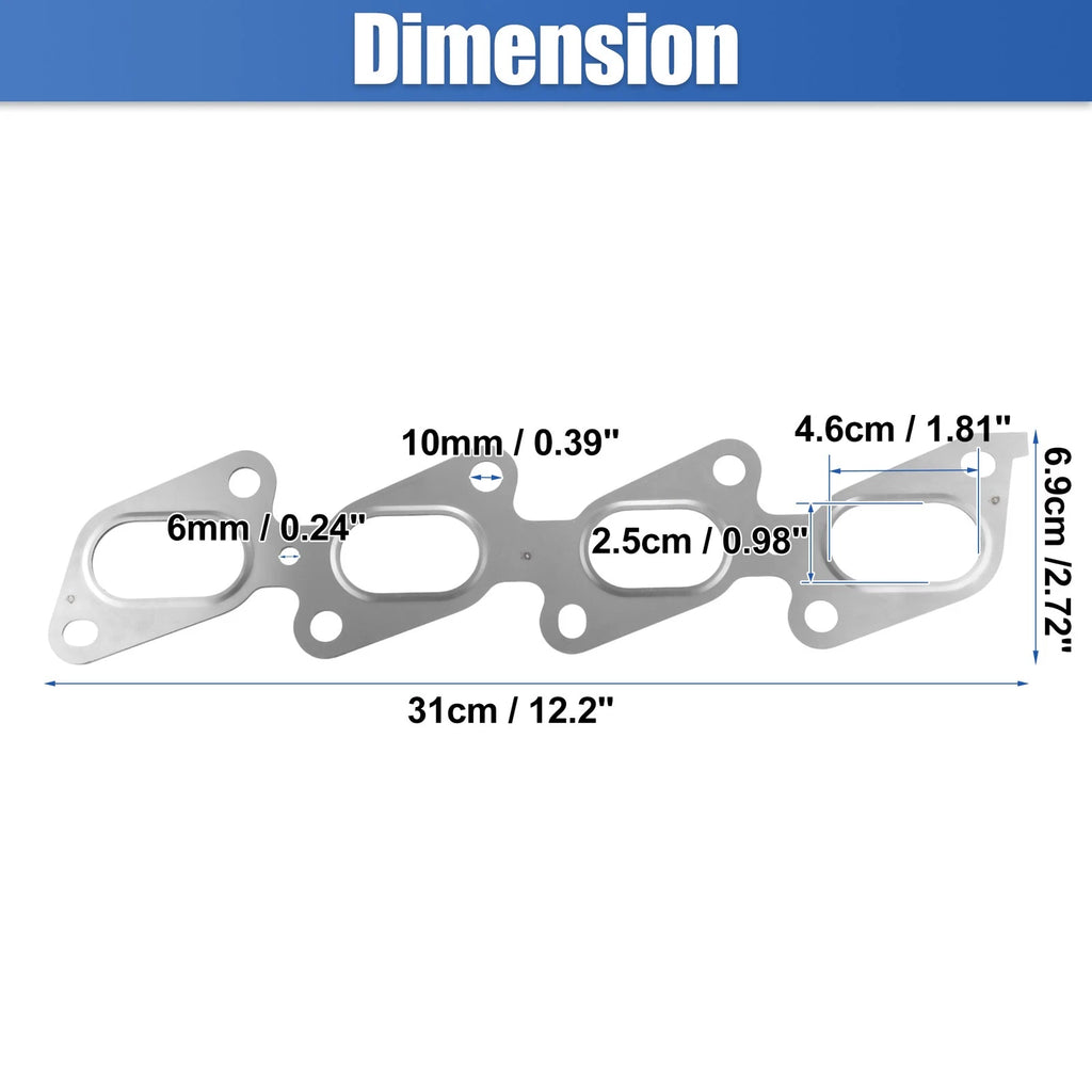 Engine Intake Manifold Seal for Buick Encore, Chevrolet Cruze (2013–2020) No. 55565348