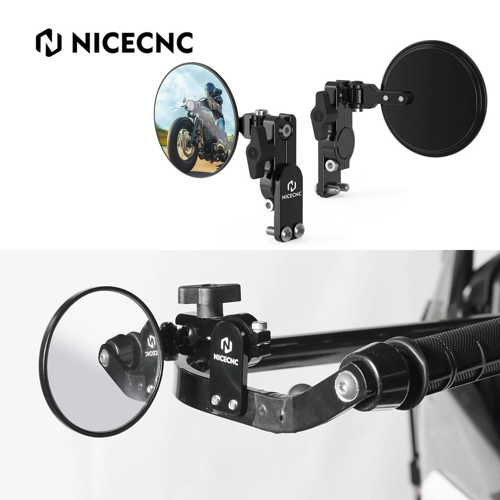 Quick Flip Mirrors Kit for Husqvarna TC125 TC250 TC450 TC500 (Universal)