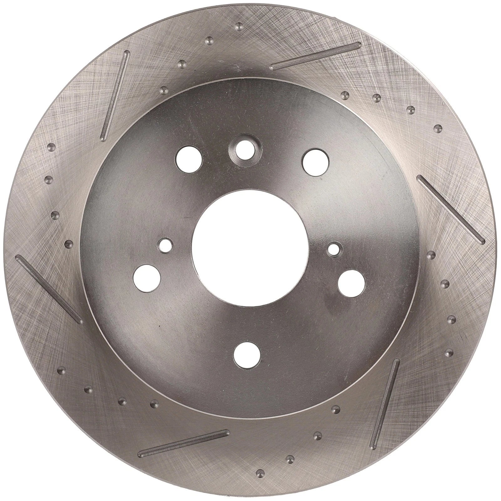 Set of 2 Rear Drilled Slotted Brake Rotors for Lexus ES350 (2007–2011) Toyota Camry