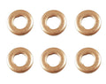 Set of 6 Fuel Injector Seals for Dodge Mercedes ML320 R320 R350 Sprinter 2500 (2000–2019)