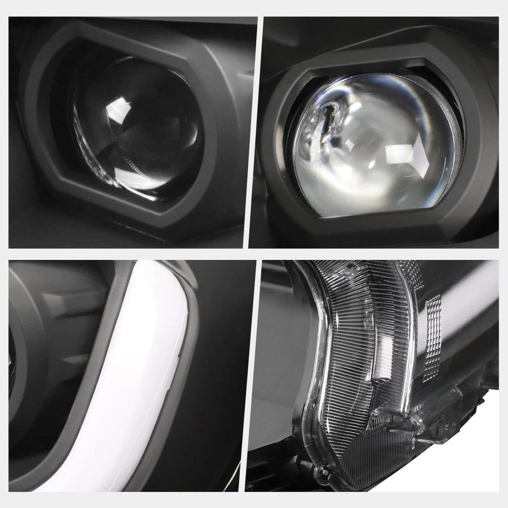 Switchback LED DRL Dual Projector Headlights for Ford Ranger (2019–2022)