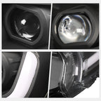Switchback LED DRL Dual Projector Headlights for Ford Ranger (2019–2022)