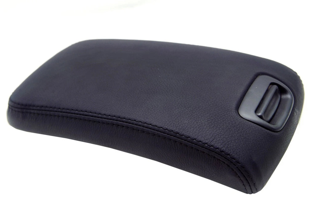 Center Console Armrest Cover for Nissan Maxima (2000–2003) Black Leather