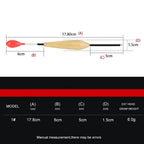 10X Balsa Wood Fishing Floats for Long Distance Casting