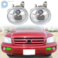 Set of 2 Bumper Fog Lights for Toyota Highlander (2004–2007)