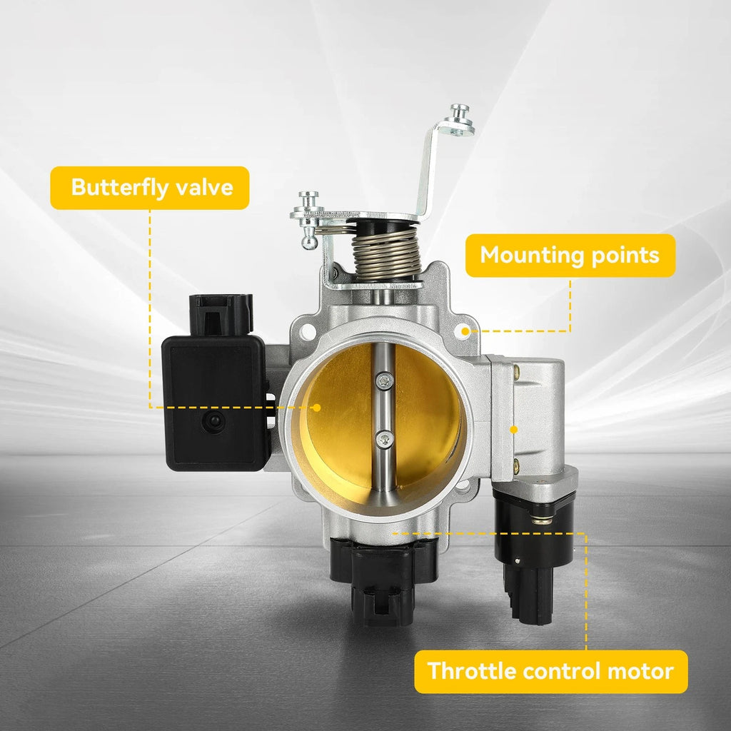 High Flow Throttle Body for Jeep Grand Cherokee Wrangler 4.0L