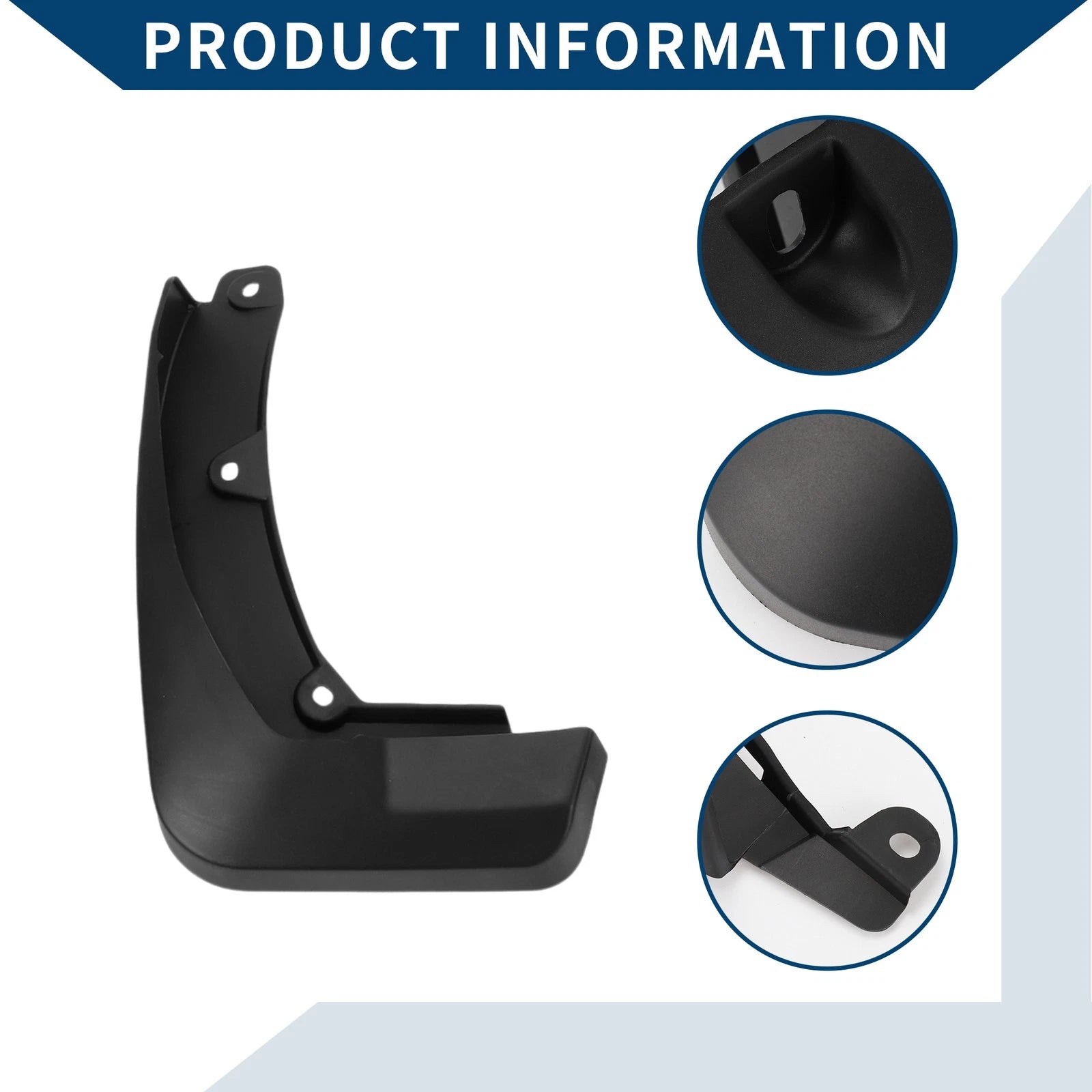 Set of 4 Mud Flaps Splash Guards for Honda Breeze (2019–2022)
