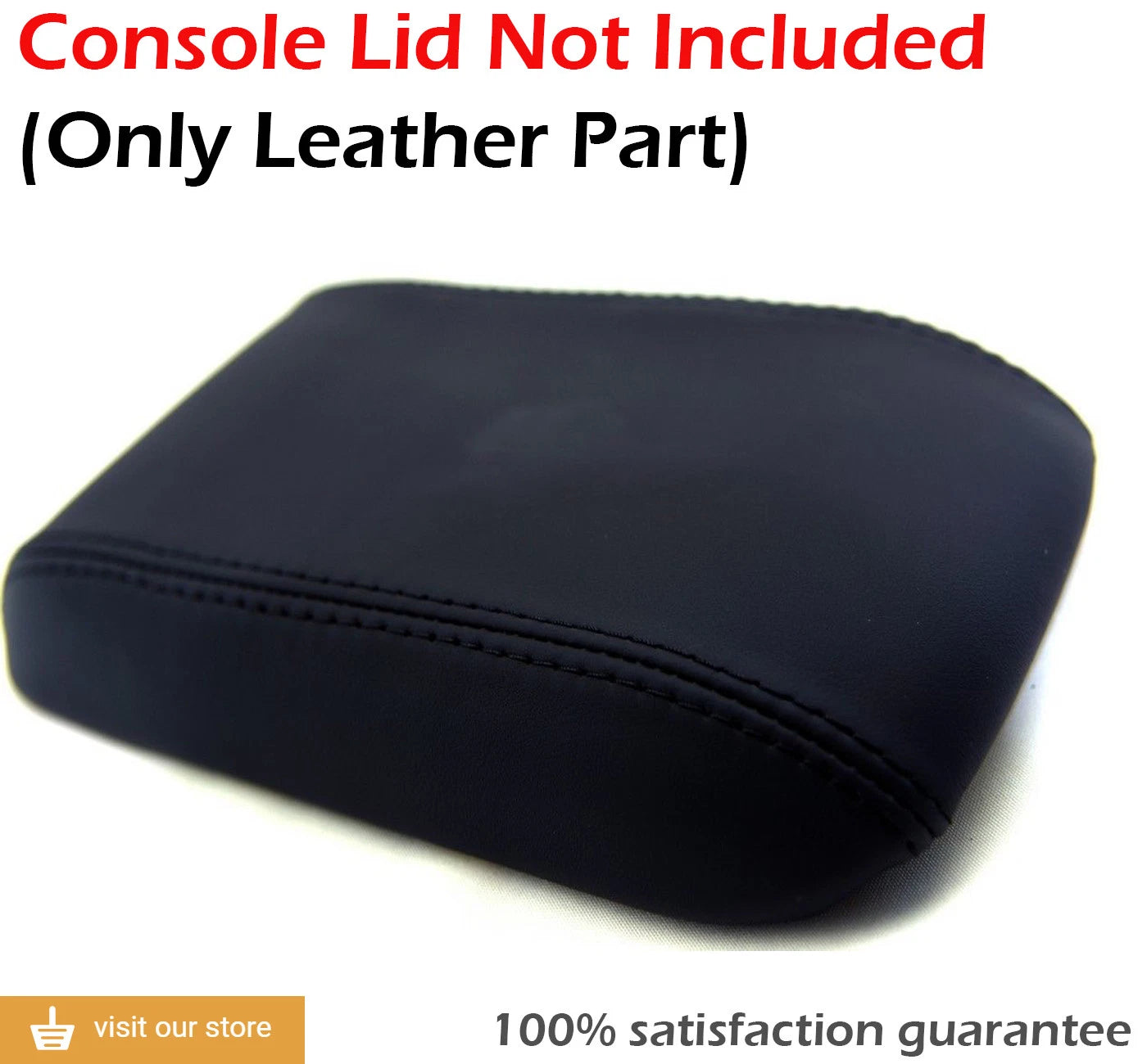 Leather Synthetic Center Console Armrest Cover for Honda Prelude (1997–2001)
