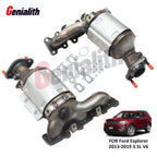 Set of 2 Catalytic Converters for Ford Explorer (2013–2019) 3.5L V6