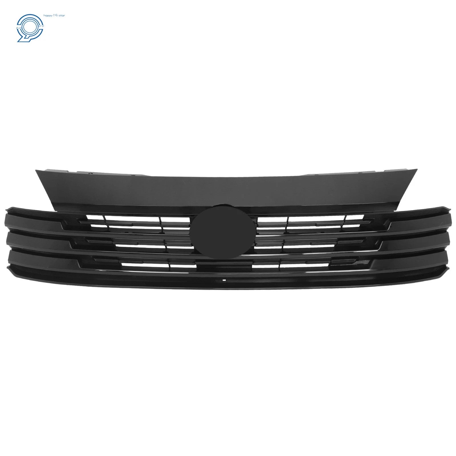 Front Bumper Upper Grille for Nissan Kicks S SV (2025) Gloss Black