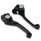 CNC Brake Clutch Levers  Pivot for Honda CRF250R CRF450R (2007-2020) Black