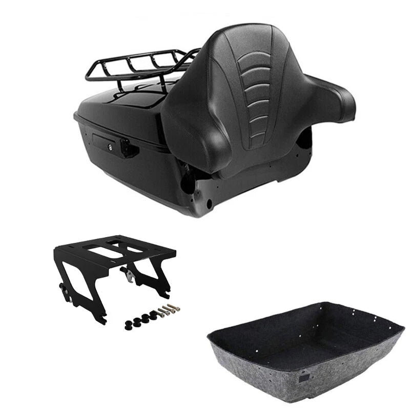 Solo Mount Rack for Harley Low Rider (2018–2025) - Black