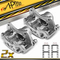 2X Front Brake Calipers with Bracket for Kia Forte (2010–2013)